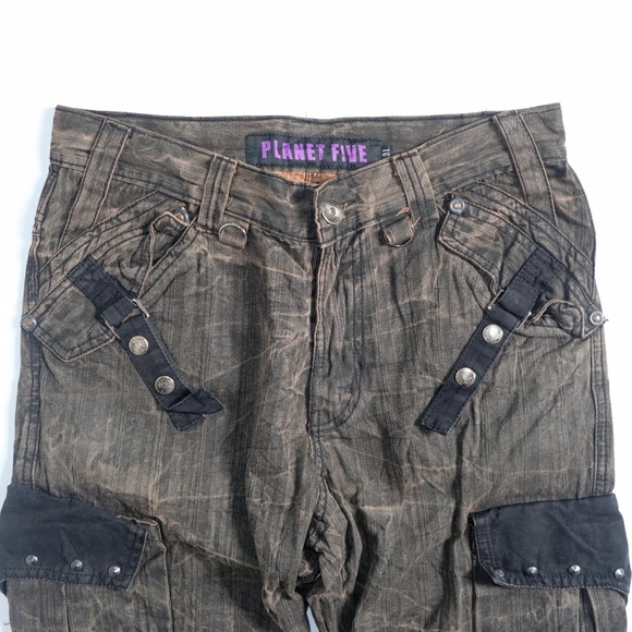 Planet Five bondage cargo Multipocket pants (japan) - Picture 2 of 7